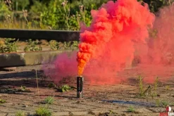 BATTLESMOKE 38 mit Reißzünder 80s, Rot