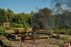 BATTLESMOKE 38 mit Reißzünder 80s, Schwarz