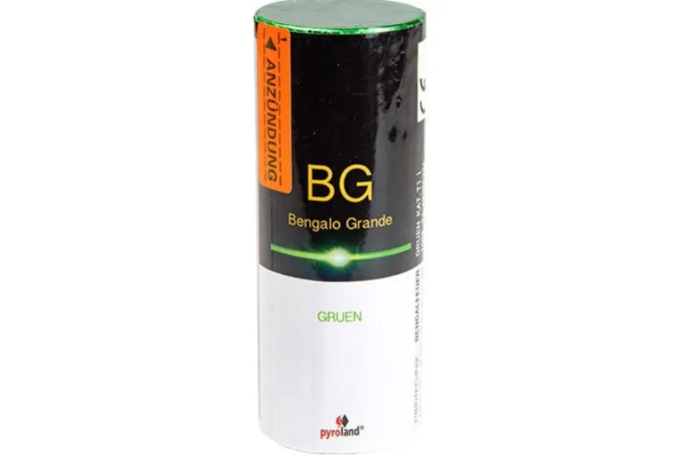 Bengalo Grande Grün 60s