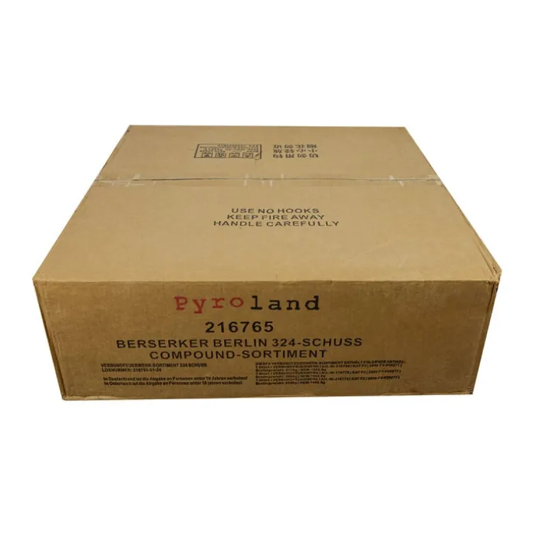 Berserker Berlin 324-Schuss-Feuerwerkverbund (Triple Compound)