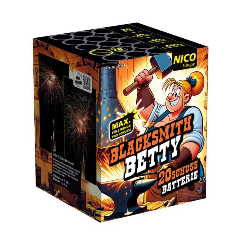 Blacksmith Betty 20-Schuss-Batterie