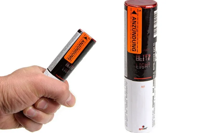 Breslauer Blitzlicht Rot (Strobe) 40s