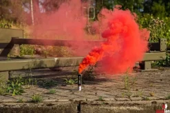 CamouFLAG III mit Reißzünder 90s, Schwarz zu Rot zu Gelb