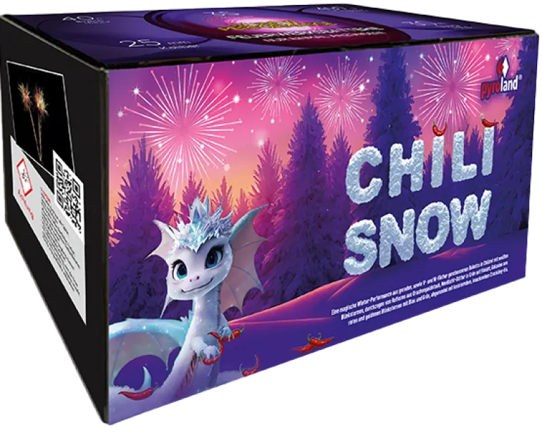 Chili Snow 35-Schuss-Feuerwerk-Batterie