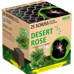 Desert Rose 25-Schuss-Feuerwerk-Batterie