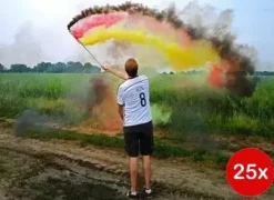 Deutschland Rauchflaggen 25er Bundle