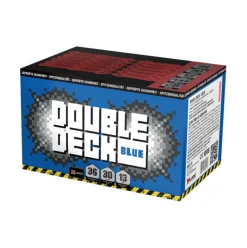 Double Deck Blue 36-Schuss-Feuerwerk-Batterie