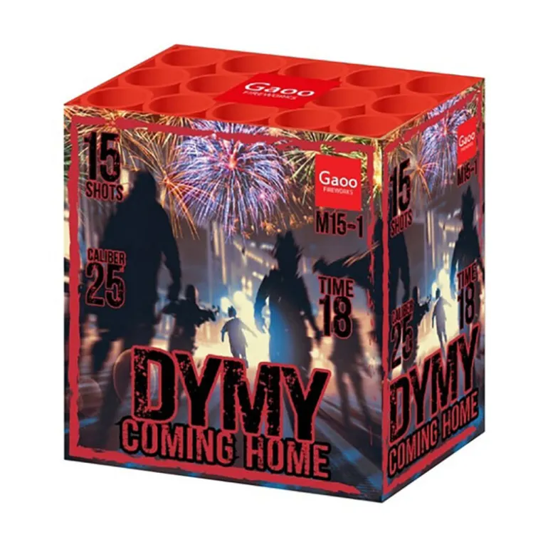 Dymy 15-Schuss-Feuerwerk-Batterie