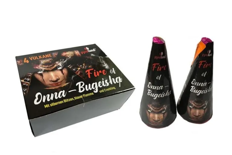 Fire of Onna - Bugeisha 4er Vulkan-Set