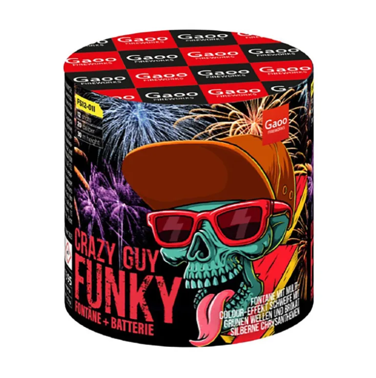 Funky (Mansion) 12-Schuss-Feuerwerk-Batterie