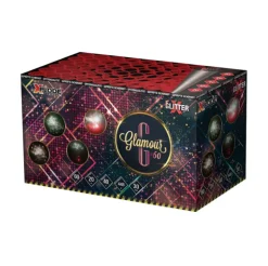 Glamour 60-Schuss-Feuerwerk-Batterie