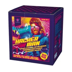 Hacker Man 19-Schuss-Feuerwerk-Batterie