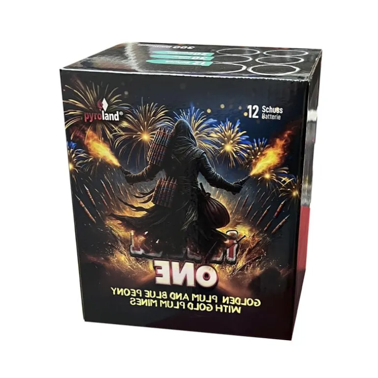 Hanabi One 12-Schuss-Feuerwerk-Batterie