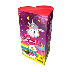 I love Unicorns, Fontänenbatterie