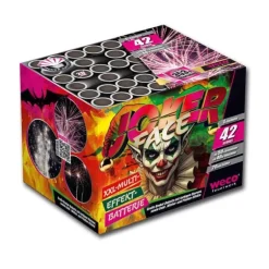 Joker Face 42-Schuss-Feuerwerk-Batterie