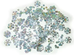 Metallicflitter - Schneeflocken 1kg (Pappschachtel)