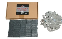 Metallic Flitter - Silber 1kg (Pappschachtel)