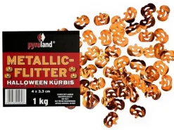Metallic Flitter - Weihnachtsmänner verschiedene Farben (Pappschachtel) 1kg