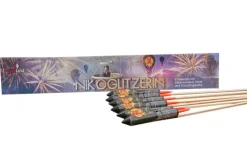 NIKOGLITZERIN 6-teiliges Raketen-Sortiment
