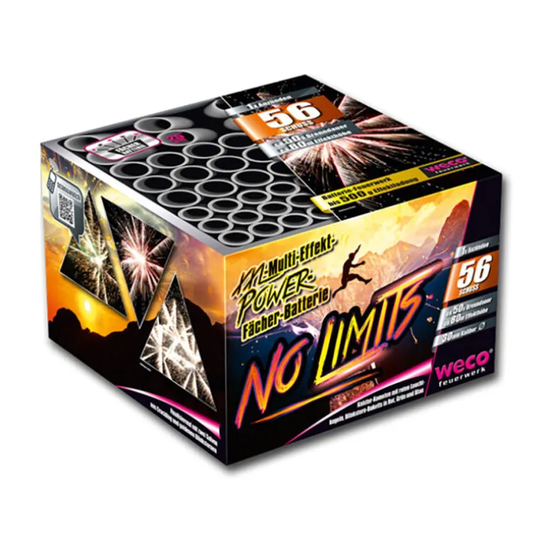 No Limits 56-Schuss-Feuerwerk-Batterie