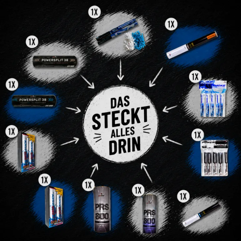 Paket "Team Blue White XXL"