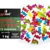 Papier Flitter - Bunte Bonbons, 1kg (Pappschachtel)