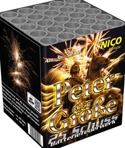 Peter der Große 25-Schuss-Feuerwerk-Batterie