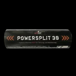 POWERSPLIT 38 mit Reißzünder 20s, Rot