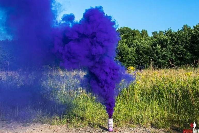 PRS800 Tarnrauch mit Reißzünder 45s, Violett