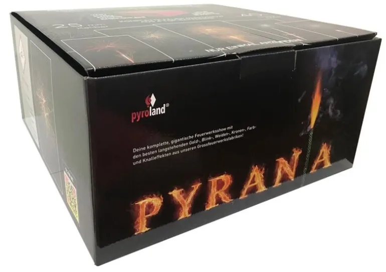Pyrania 144-Schuss-Feuerwerkverbund