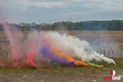 Regenbogen-Rauchball-Mix Rot, Orange, Blau, Grün, Violett, Weiß, Gelb, Pink, 10s; 40 Stück