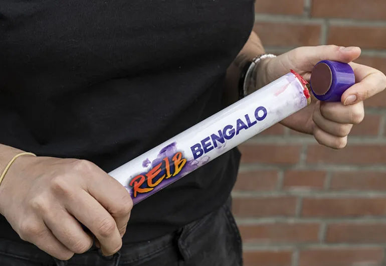 Reib Bengalo 60s, violett