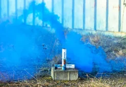 Reib Rauch 60s, Blau