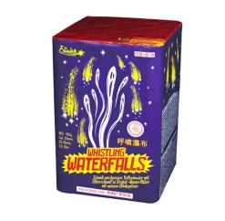 Whistling Waterfalls 25-Schuss-Feuerwerk-Batterie