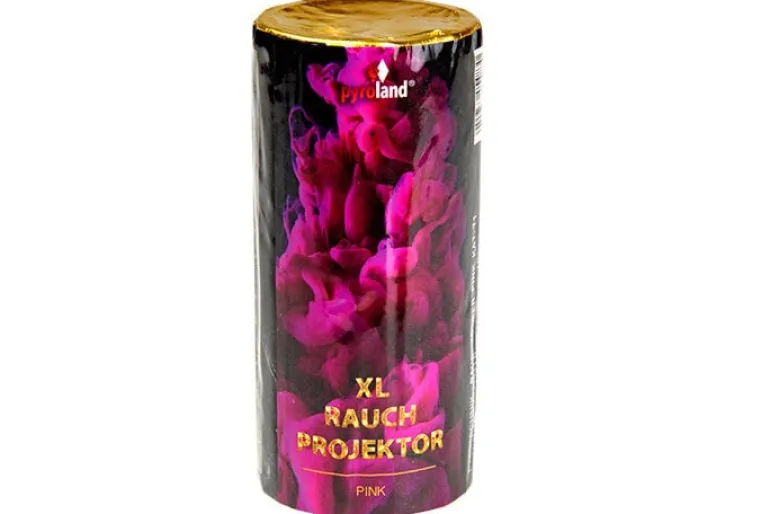 XL Rauchprojektor Pink 60s-80s
