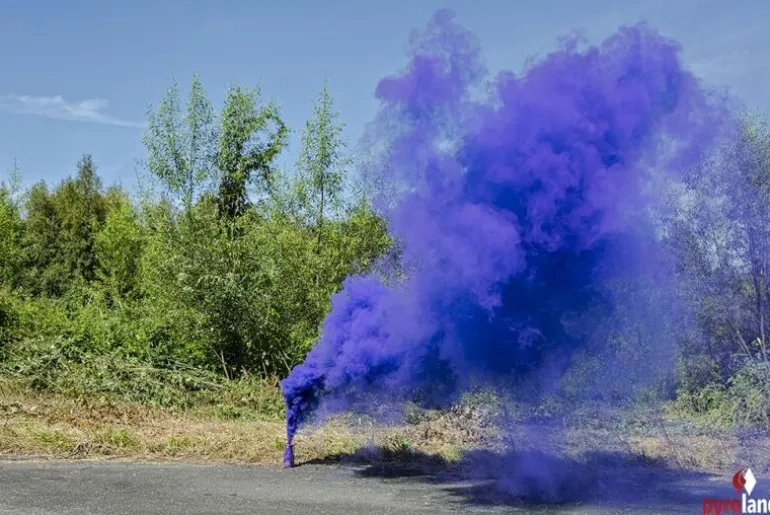 XL Rauchprojektor Violett 60s-80s
