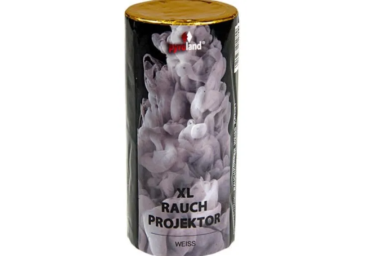 XL Rauchprojektor Weiß 60s-80s